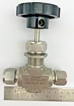Swagelok SS-18RS8-BKP 316 Stainless Needle Valve 5000PSI 100F Made The Usa. Fixed Price $197.99.