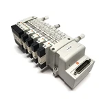 Smc VV5QC11-12-DAM00943 Base Manifold With (8) VQC1201NR-5, (4) VVQ1000-P-1-C6. Fixed Price $129.99.