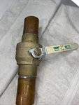 Fnw Full Port Sweat Ball Valve Brass 600# 2-1/2" X411C. Fixed Price $29.99.