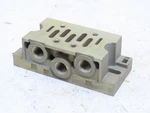 Asco 35500076 Solenoid Spool Valve Sub Base G-1/4. Fixed Price $37.99.