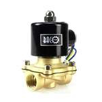 Bacoeng 1/2" DC12V Electric Solenoid Valve Npt, Brass, Normally Closed. Fixed Price $22.79.