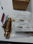 2) Webstone 3/4" Press Ball Valves 1 New + Open Lead Free Brass. Fixed Price $50.00.