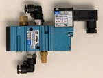 Mac Valves 411A-B0A-DM-DDAJ-1KA 24V Piloted Solenoid Air Control. Fixed Price $112.95.