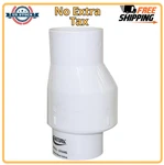 Versatile 3 White Pvc Swing Check Valve - Secure Seal And Easy Install. Fixed Price $82.11.