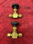 Swagelok Whitey B-1VS4 Integral Bonnet Needle Valve 1/4" Union Compression Brass. Fixed Price $24.99.