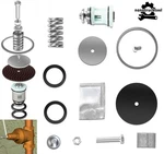 For Wilkins 1" Models 70DU Pressure Reducing Valve Repair Kit RK1-70XL. Fixed Price $49.92.