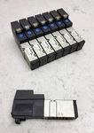 8 Pack Smc NVZS2150-5FZ Solenoid Valve 24V-DC. Fixed Price $32.99.