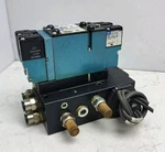 Mac 92B-FAB-CJA-DM-DDAP-1DM 92B-BAB-CJA-DM-DDAP-1DM Pneumatic Valves W/ Block. Fixed Price $125.99.