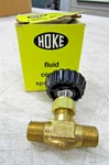 New Hoke 1/4" Manual Brass Needle Valve 3000 Psig 3712 M4B. Fixed Price $35.99.