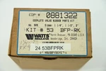 Watts 0881322 Regulator Kit 53 Bfp-rk Complete Valve Rubber Parts. Fixed Price $39.99.