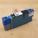 Mac 92B-BAB-CJ2-DM-DFFP-1DT Pneumatic Solenoid Valve, (2) DM3A-DFFP-1DT Used. Fixed Price $126.34.