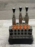 Smc Solenoid Valve Manifold Assembly (5) NVSF2150-3FZ, (3) NARBZS2000-00-P New. Fixed Price $299.99.