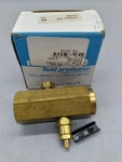New Deltrol F25B Pneu-trol Brass Needle Flow Control Valve. Fixed Price $32.80.