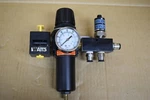Parker Regulator Cat No. 811-03DJCG/M3 W/ Lockout Valve & Pressure Switch. Fixed Price $125.00.