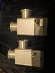 Lot Of Vat 26432-KA11 Pneumatic Angle Valves KF40 Bellows-sealed High Vacuum. Fixed Price $295.00.