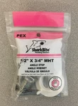 Sharkbite 23064LF Pex In. Mht Brass Angle Stop Valve. Fixed Price $11.82.