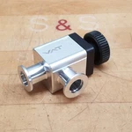 Vat 26424-KA01-0001 Hv Angle Valve, 1X10 -8MBAR To (abs) Used. Fixed Price $182.75.