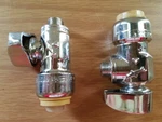 Cash Acme Chrome Turn Stop Valve Lot Of 2. Fixed Price $15.20.