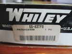 Whitey SS-63TF8-NL Ball Valve New In Factory Sealed Bag.. Fixed Price $108.00.