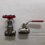 Sharpe 1/2 Inch CF8M Stainless Steel Gate Valve And 2000 Wog Ball Set. Fixed Price $35.99.