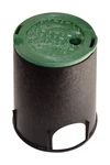Nds 107BC Black/matte Plastic Round Valve Box 6 In. With Overlapping Icv Cover. Fixed Price $15.18.