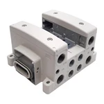 Smc VV8012-03F-SD0-W1 Pneumatic Serial Interface Manifold, 2-STATION, G3/8. Fixed Price $225.00.