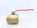 C&c Industries 4 Npt Brass Ball Valve Full Port W/ Female Threaded 600 Wog. Fixed Price $229.90.
