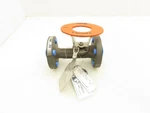 Kitz 300SCTAM-FS Chemical Ball Valve 1/2" Flanged Class Steel 4-BOLT. Fixed Price $63.74.