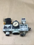 Numatics S22C-04BK, W/C22D-04M Flexiblok Valve Smc ISE40-01-62L #814K113. Fixed Price $69.99.