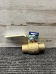 One Everflow Supplies 610C001-NL Lead Free Full Port Ball Valve 1". Fixed Price $17.00.