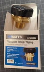 Watts 1/2" Vacuum Relief Valve LFN36M1, (0951263). Fixed Price $21.99.