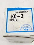 Sporlan Electrical Coil 5950-01-469-0057 Model: KC-3-120V-60HZ-CODUITBOS. Fixed Price $263.45.
